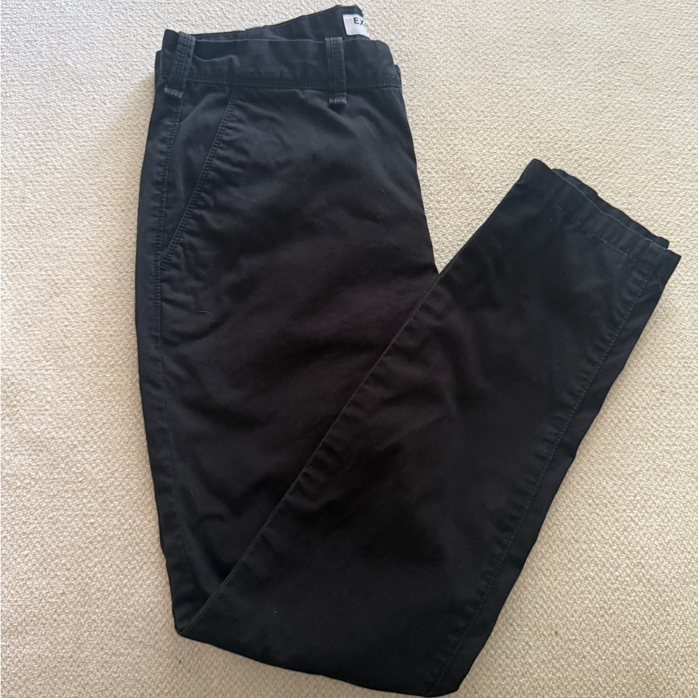 Express Black Slim Fit Dress Pants - Picture 3 of 7